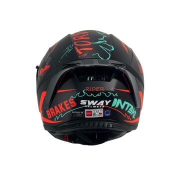 SWAY SW 869 DRIFT KAPALI KASK ( Güneş Vizörlü )