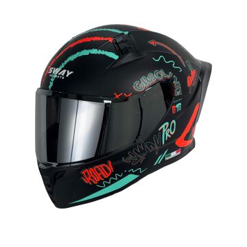 SWAY SW 869 DRIFT KAPALI KASK ( Güneş Vizörlü )