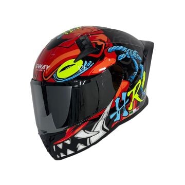 SWAY SW 869 HERO KAPALI KASK ( Güneş Vizörlü )