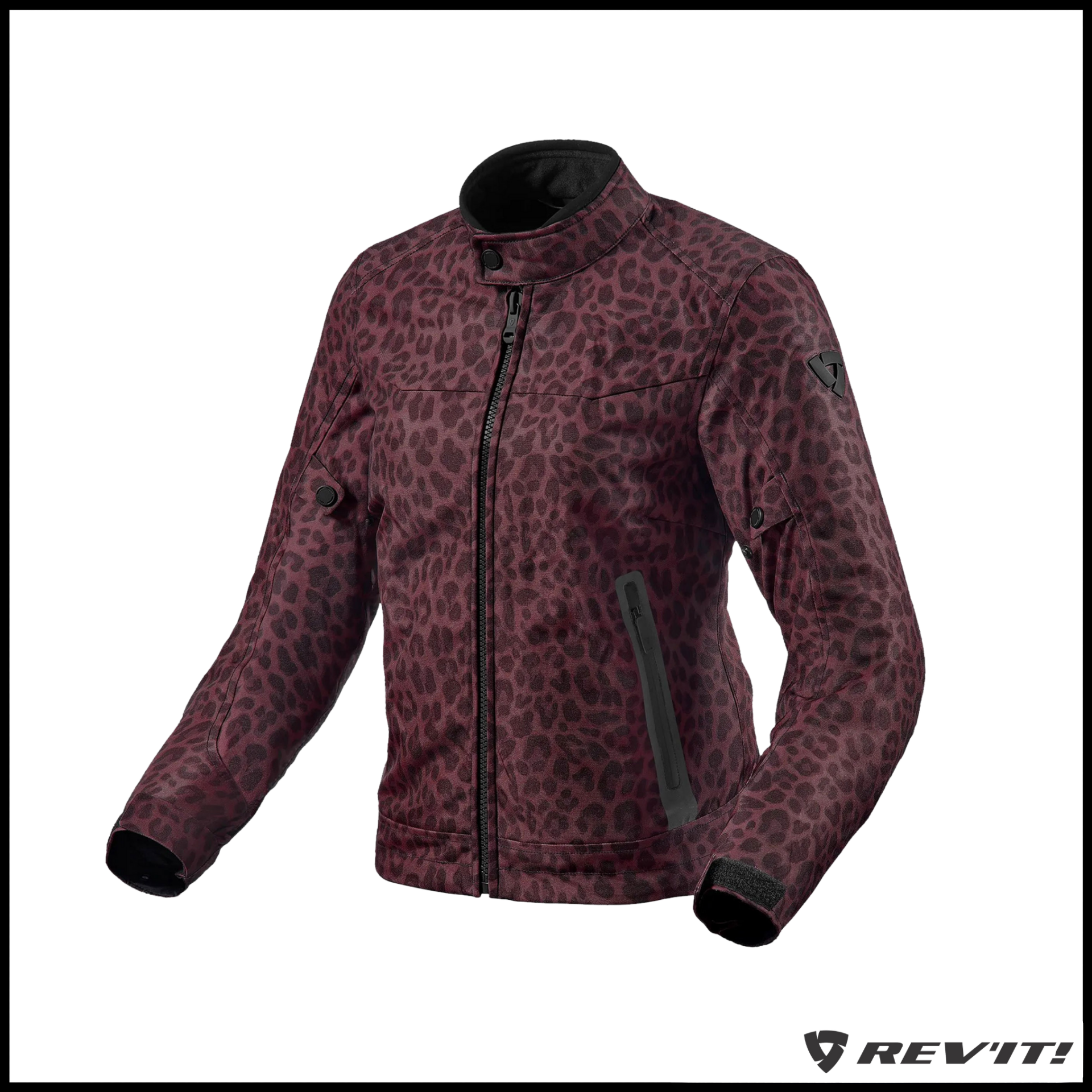 REVIT SHADE H2O KADIN MONT LEOPAR KIRMIZI