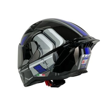 SWAY SW 869 MACHINE KAPALI KASK ( Güneş Vizörlü )