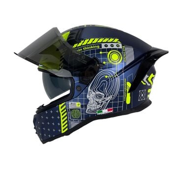 SWAY SW 869 PRO KAPALI KASK ( Güneş Vizörlü)