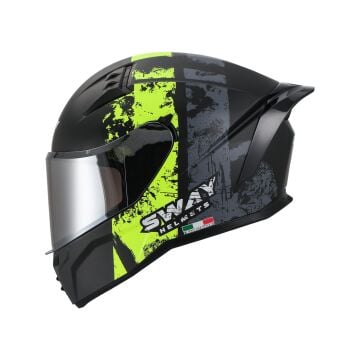 SWAY SW 869 SNATCH KAPALI KASK ( Güneş Vizörlü )