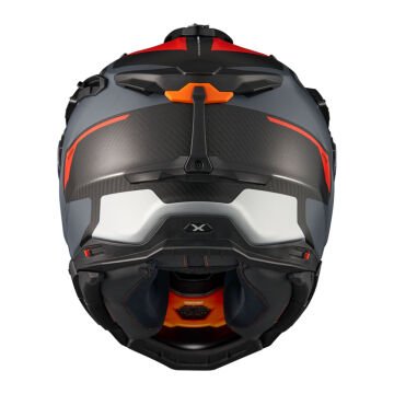 NEXX X.WED 3 KEYO KARBON MAT GRİ-KIRMIZI KASK-CROSS VE ENDURO KASK