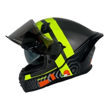 SWAY SW 869 STRIP KAPALI KASK ( Güneş Vizörlü )