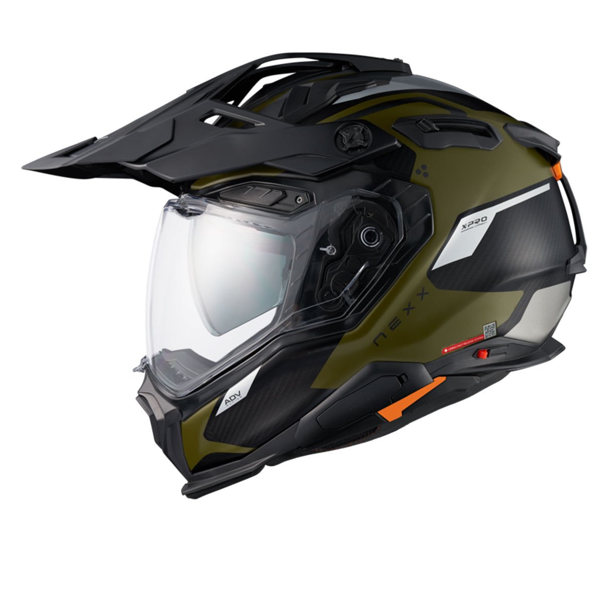NEXX X.WED 3 KEYO KARBON MAT YEŞİL-GRİ KASK-CROSS VE ENDURO KASK