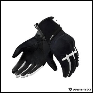 REVIT MOSCA 2 ELDİVEN SİYAH-BEYAZ