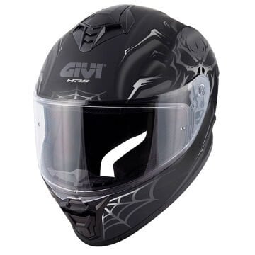 GIVI 50.X ARACHNO MAT SİYAH-GRİ KASK