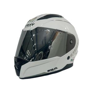 SWAY SW 850 White Silver-kapalı kask
