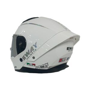 SWAY SW 850 White Silver-kapalı kask