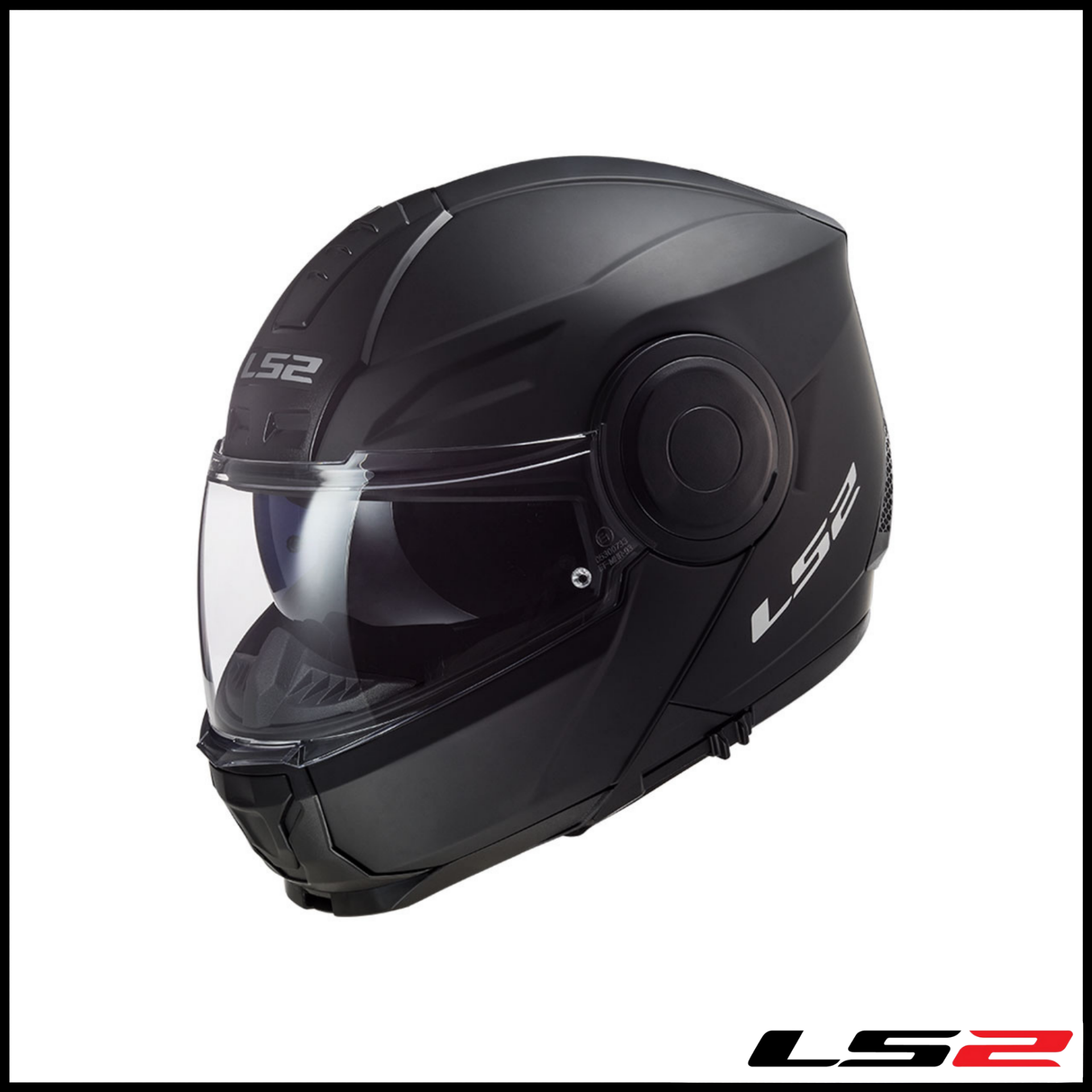 LS2 SCOPE MAT SİYAH ÇENE AÇILIR KASK