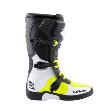Kenny Track White Neon Yellow Kross Bot