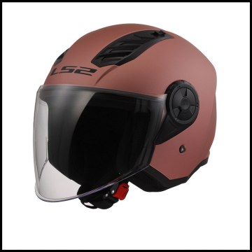 LS2 AIRFLOW 2 ROSE GOLD YARIM KASK