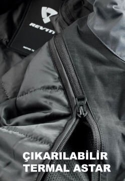 REVIT QUANTUM 3 H2O MONT SİYAH-KIRMIZI