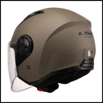 LS2 AIRFLOW 2 MAT KUM YARIM KASK