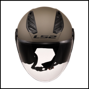 LS2 AIRFLOW 2 MAT KUM YARIM KASK