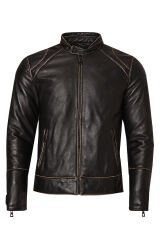 VEXO VINTAGE DERİ MONT SİYAH