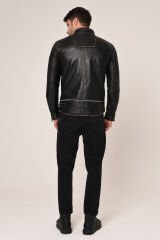 VEXO VINTAGE DERİ MONT SİYAH