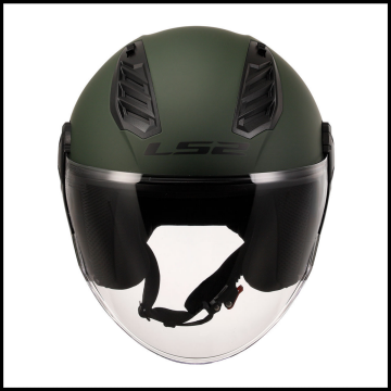 LS2 AIRFLOW 2 MAT YEŞİL YARIM KASK