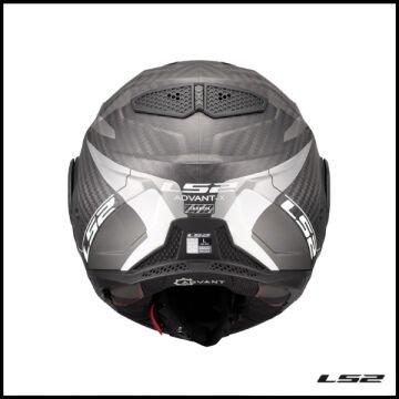 LS2 ADVANT X KARBON HORIZON MAT GÜMÜŞ-GRİ KASK