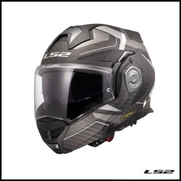 LS2 ADVANT X KARBON HORIZON MAT GÜMÜŞ-GRİ KASK