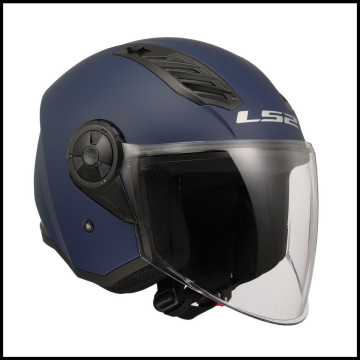 LS2 AIRFLOW 2 MAT NAVY MAVİ YARIM KASK