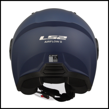 LS2 AIRFLOW 2 MAT NAVY MAVİ YARIM KASK