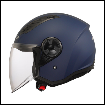 LS2 AIRFLOW 2 MAT NAVY MAVİ YARIM KASK