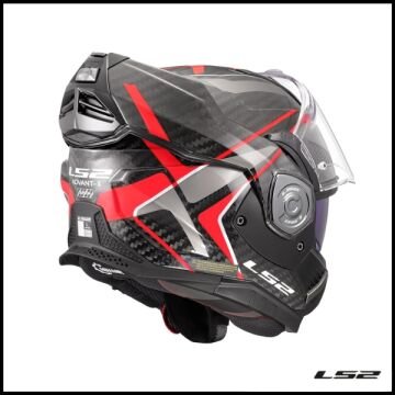 LS2 ADVANT X KARBON FUTURE II KIRMIZI KASK