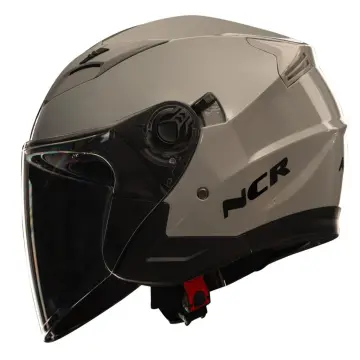 YARIM VİZÖRLÜ KASK 708 ECE BELGELİ - COOL GRİ