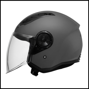 LS2 AIRFLOW 2 MAT TITANIUM YARIM KASK