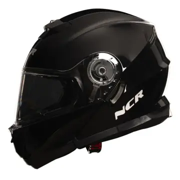 ÇENE AÇILIR VİZÖRLÜ KASK  160 ECE BELGELİ - PARLAK SİYAH