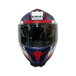 SWAY SW 865 ATOS Blue White-kapalı kask
