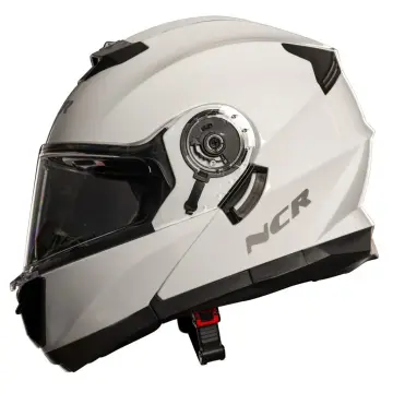 ÇENE AÇILIR VİZÖRLÜ KASK 160 ECE BELGELİ - PARLAK BEYAZ