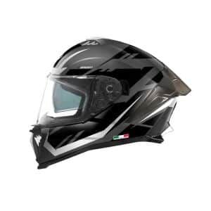 SWAY SW 865 ATOS Grey Black-kapalı kask