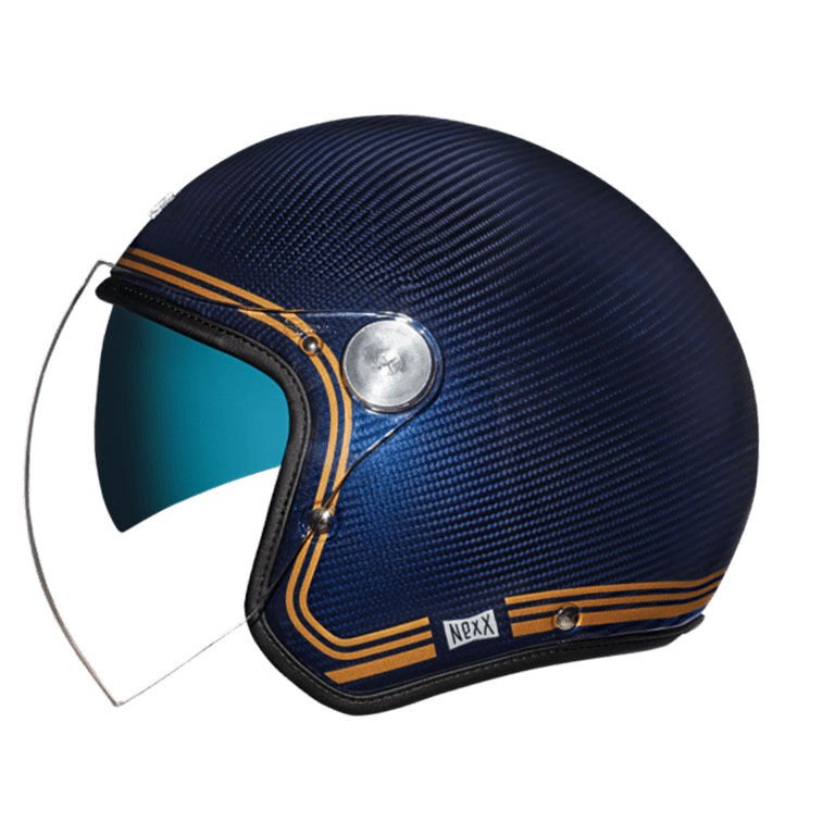 NEXX X.G20 LIGNAGE KARBON MAVİ-SARI KASK