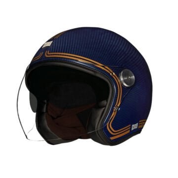 NEXX X.G20 LIGNAGE KARBON MAVİ-SARI KASK