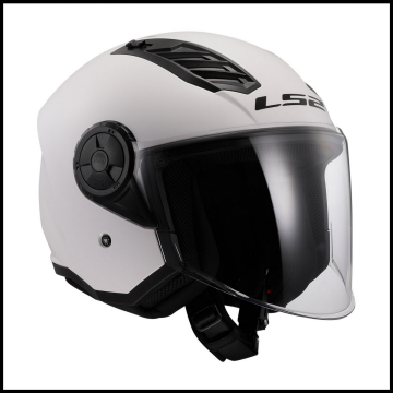 LS2 AIRFLOW 2 BEYAZ YARIM KASK