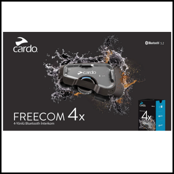 CARDO FREECOM 4X JBL İNTERKOM ( TEKLİ PAKET )