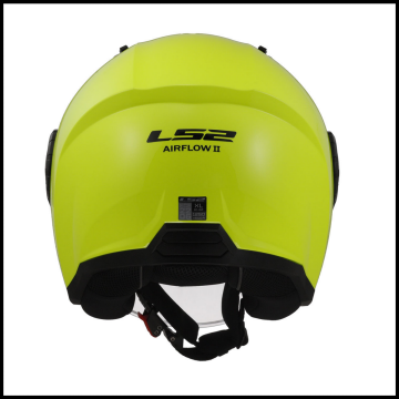 LS2 AIRFLOW 2 NEON SARI YARIM KASK