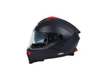 SWAY SW 865 SOLID Matt Black-kapalı Kask