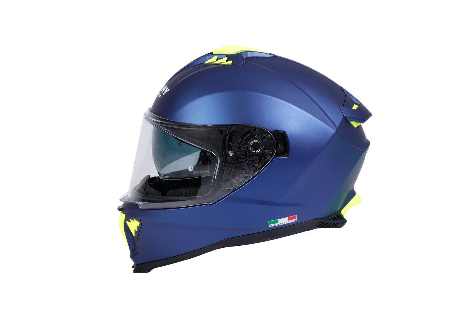 SWAY SW 865 SOLID Matt Blue-kapalı Kask