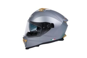 SWAY SW 865 SOLID Matt Grey-kapalı Kask