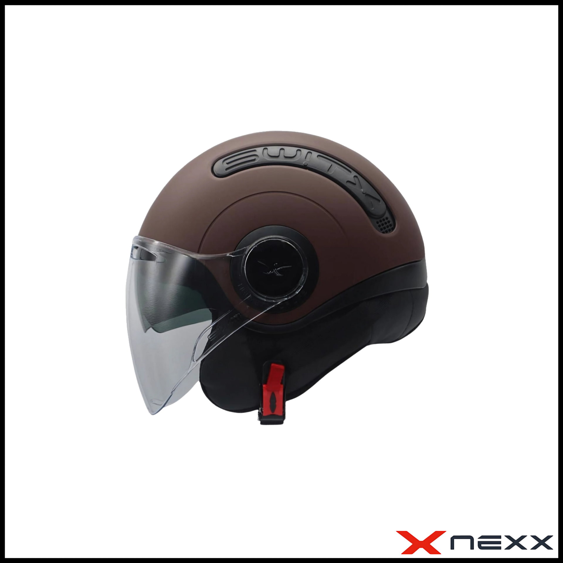 NEXX SX.10 MAT KAHVERENGİ YARIM KASK