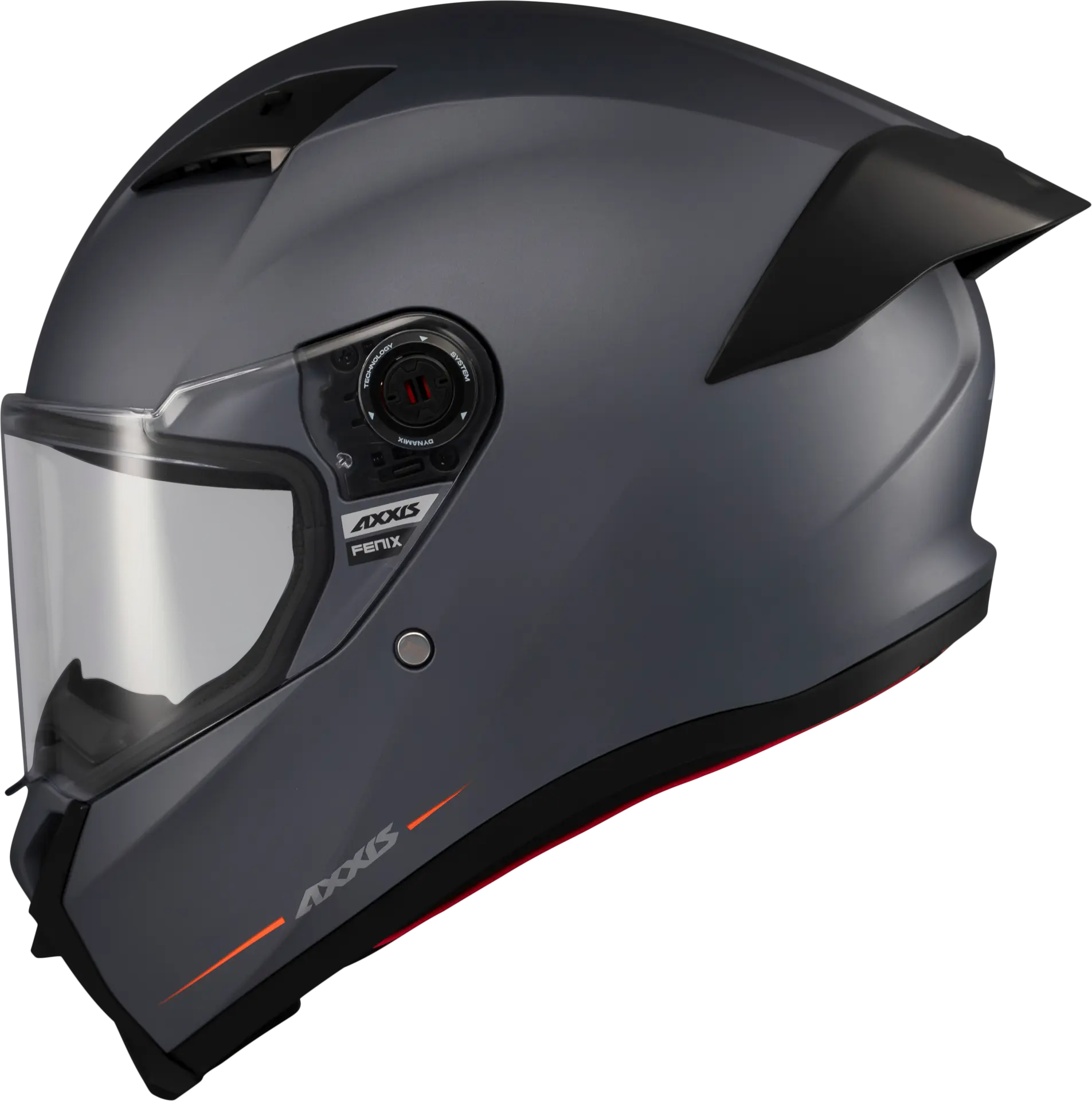 Axxis Fenix Mat Titanyum Gri Kapalı Kask