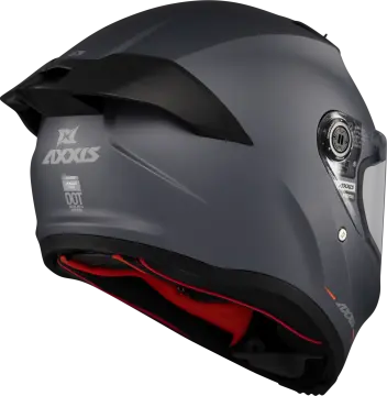 Axxis Fenix Mat Titanyum Gri Kapalı Kask