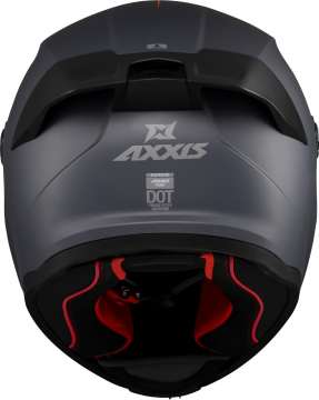 Axxis Fenix Mat Titanyum Gri Kapalı Kask