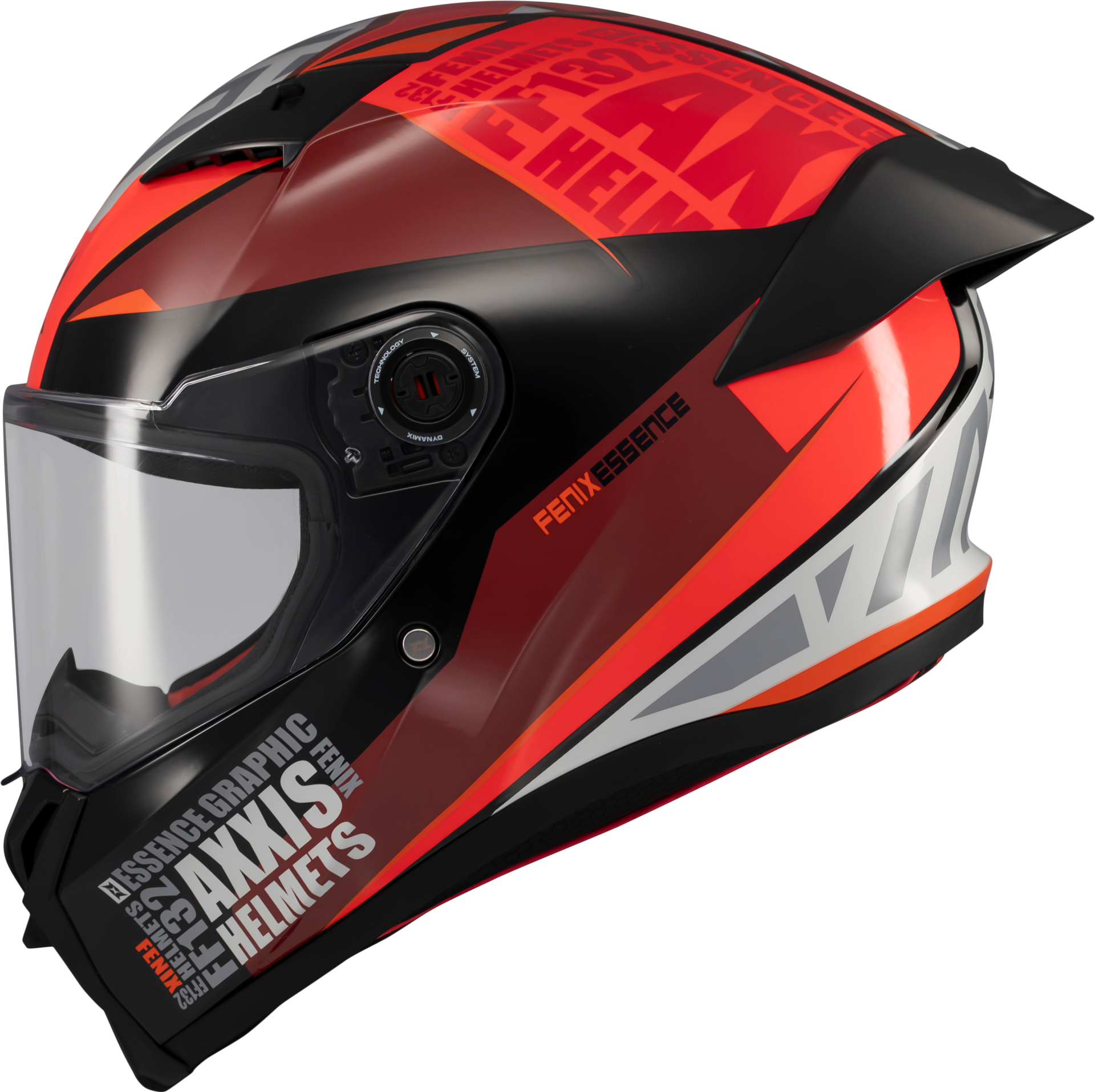 Axxis Fenix Essence Mat Kırmızı Kapalı Kask