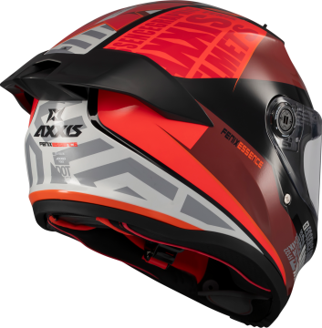 Axxis Fenix Essence Mat Kırmızı Kapalı Kask