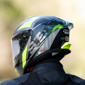 SWAY SW 865 ST Titanium Yellow Kask